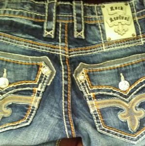 ROCK REVIVAL MEN'S 31" JEANS